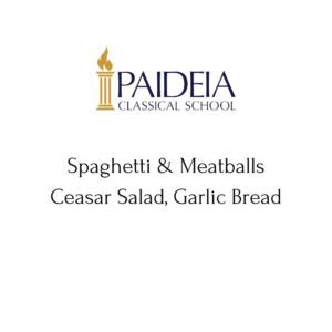 3 Wednesday - Spaghetti and Meatballs