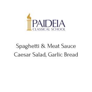 4 Thursday - Spaghetti, Salad & Garlic Bread